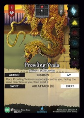Prowling Yvala